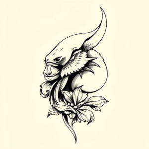 Illustrative Card Tattoo