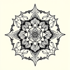 Illustrative Chakra Tattoo