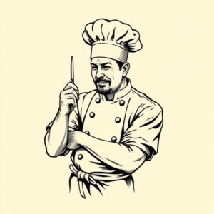 Illustrative Chef Tattoo