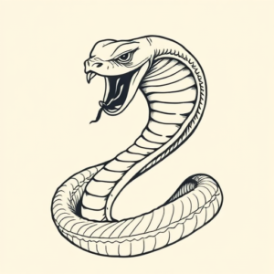 Illustrative Cobra Tattoo