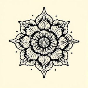 Illustrative Crochet Tattoo