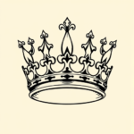 Illustrative Crown Tattoo