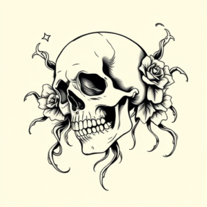 Illustrative Death Tattoo