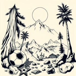 Illustrative Fallout Tattoo