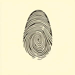 Illustrative Fingerprint Tattoo