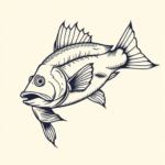 Illustrative Fish Tattoo