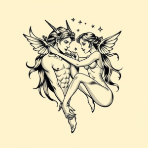 Illustrative Gemini Tattoo