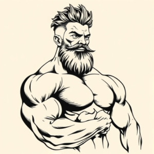 Illustrative Hercules Tattoo