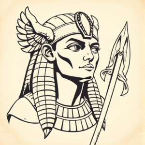 Illustrative Horus Tattoo