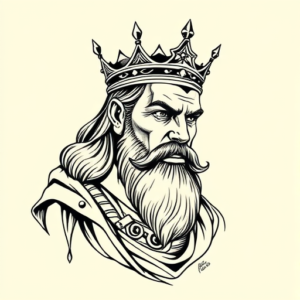 Illustrative King Tattoo