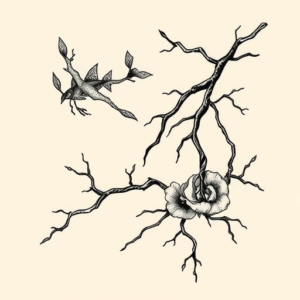 Illustrative Kintsugi Tattoo