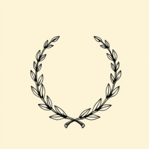 Illustrative Laurel Tattoo