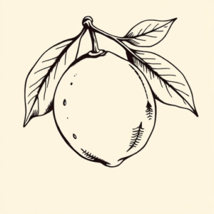 Illustrative Lemon Tattoo