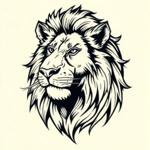 Illustrative Lioness Tattoo