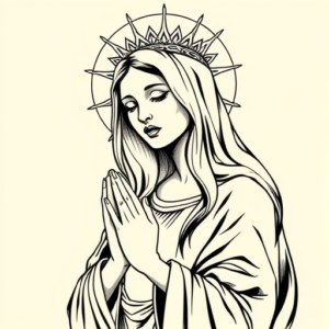 Illustrative Mary Tattoo