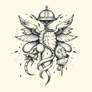 Illustrative Medical Tattoo