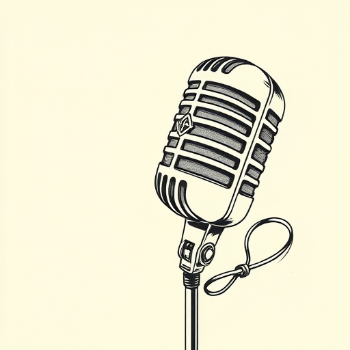 Illustrative Microphone Tattoo