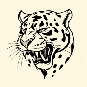 Illustrative Panther Tattoo