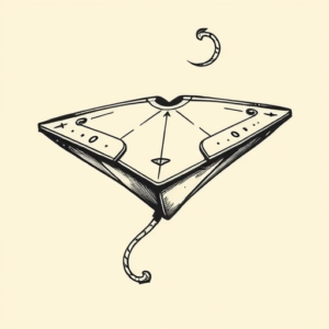 Illustrative Planchette Tattoo