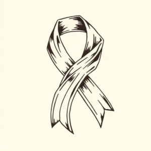 Illustrative Ribbon Tattoo