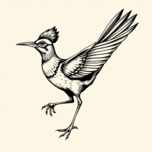 Illustrative Roadrunner Tattoo
