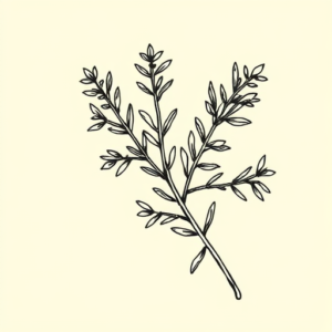 Illustrative Rosemary Tattoo