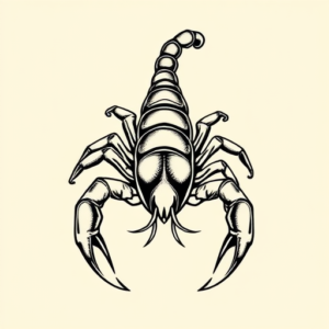 Illustrative Scorpion Tattoo
