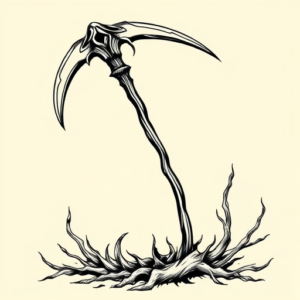 Illustrative Scythe Tattoo