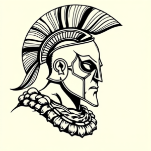 Illustrative Spartan Tattoo