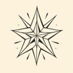 Illustrative Star Tattoo