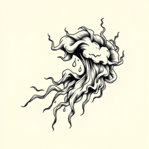 Illustrative Storm Tattoo