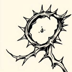 Illustrative Thorn Tattoo