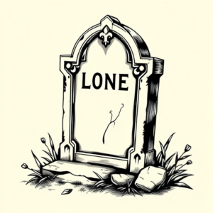 Illustrative Tombstone Tattoo