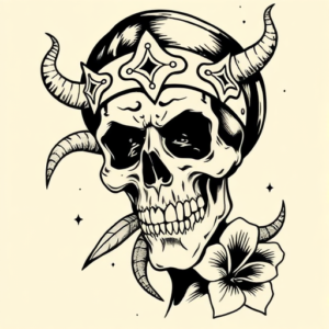 Illustrative Voodoo Tattoo