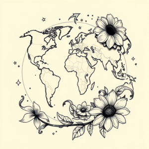 Illustrative World Tattoo