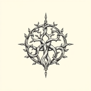 Illustrative Yggdrasil Tattoo