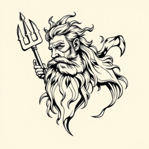 Illustrative Zeus Tattoo