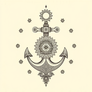 Indian Anchor Tattoo
