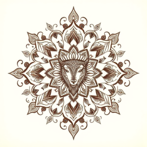 Indian Capricorn Tattoo