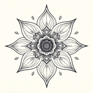 Indian Daffodil Tattoo