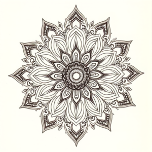 Indian Daisy Tattoo