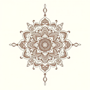 Indian Diamond Tattoo