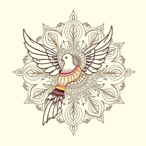 Indian Dove Tattoo