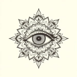 Indian Eye Tattoo