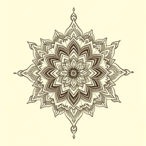 Indian Honeycomb Tattoo