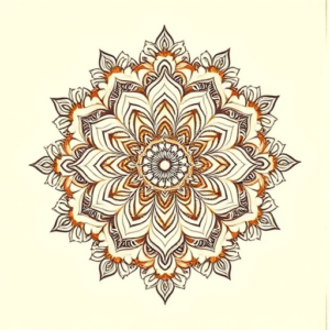 Indian Mandala Tattoo