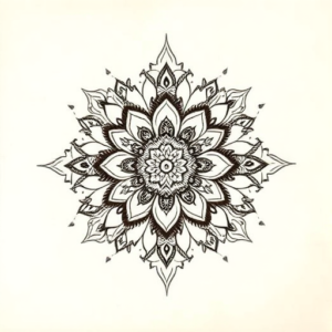 Indian Marigold Tattoo