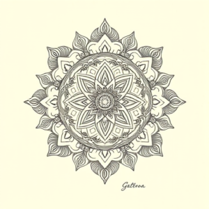 Indian Ouroboros Tattoo