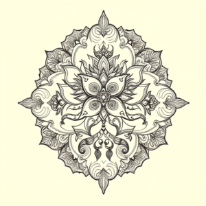 Indian Scorpio Tattoo