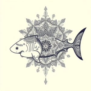 Indian Shark Tattoo